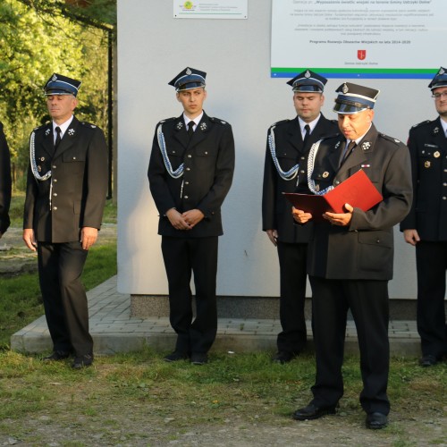 Przekazanie samochodu dla OSP Łodyna