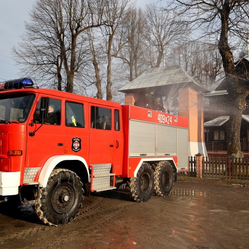 Przekazanie samochodu dla OSP Wojtkowa