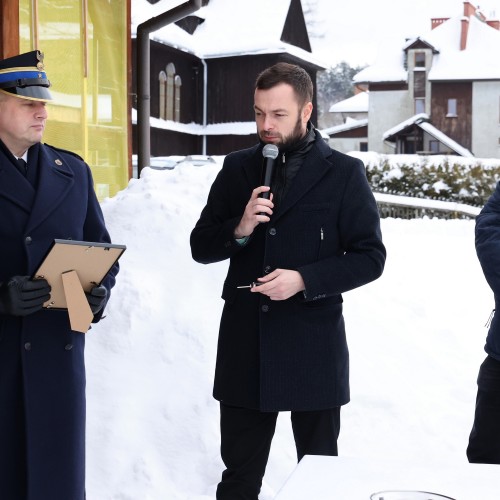 Przekazanie samochodu dla OSP Wojtkówka