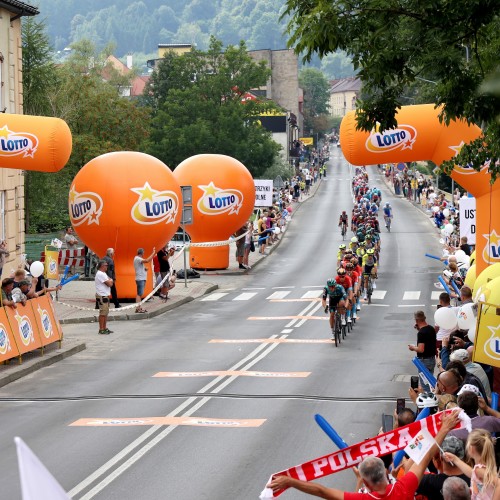Tour de Pologne w Ustrzykach Dolnych