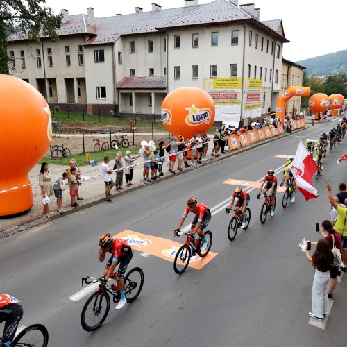 Tour de Pologne w Ustrzykach Dolnych