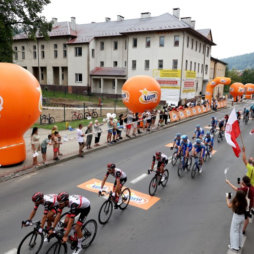 Tour de Pologne w Ustrzykach Dolnych