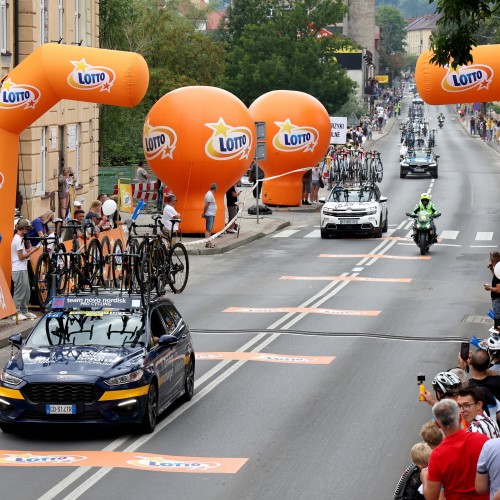 Tour de Pologne w Ustrzykach Dolnych