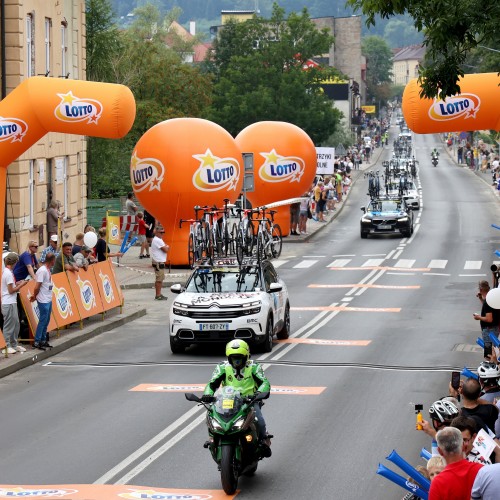 Tour de Pologne w Ustrzykach Dolnych