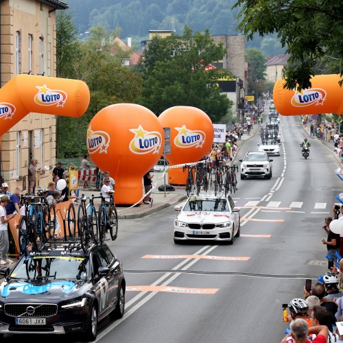 Tour de Pologne w Ustrzykach Dolnych