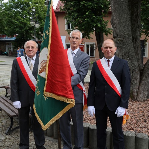 Uroczystość nadania sztandaru Koła Pszczelarzy