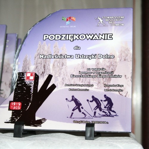 Wręczenie podziękowań dla partnerów BBL
