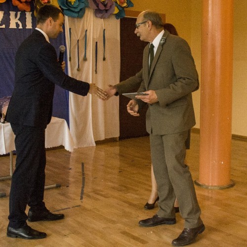 Wręczenie podziękowań dla partnerów BBL