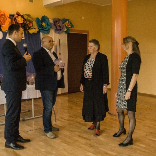 Wręczenie podziękowań dla partnerów BBL