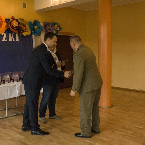 Wręczenie podziękowań dla partnerów BBL