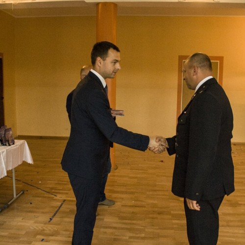 Wręczenie podziękowań dla partnerów BBL