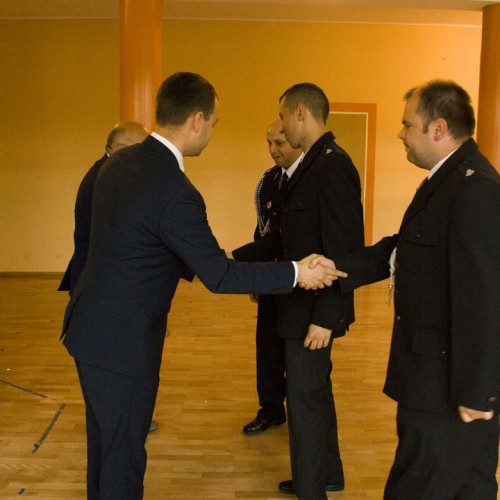 Wręczenie podziękowań dla partnerów BBL