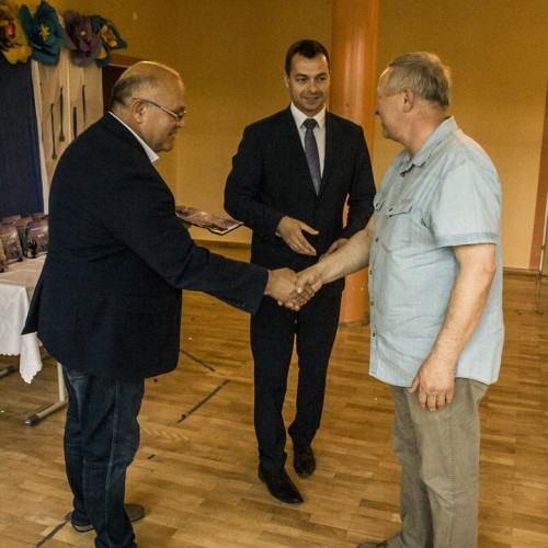 Wręczenie podziękowań dla partnerów BBL