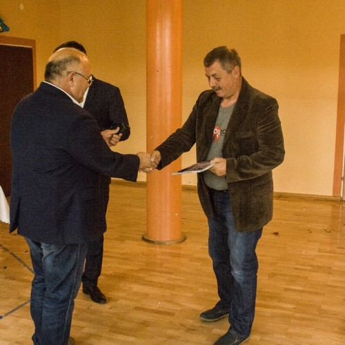 Wręczenie podziękowań dla partnerów BBL