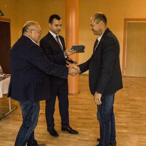 Wręczenie podziękowań dla partnerów BBL