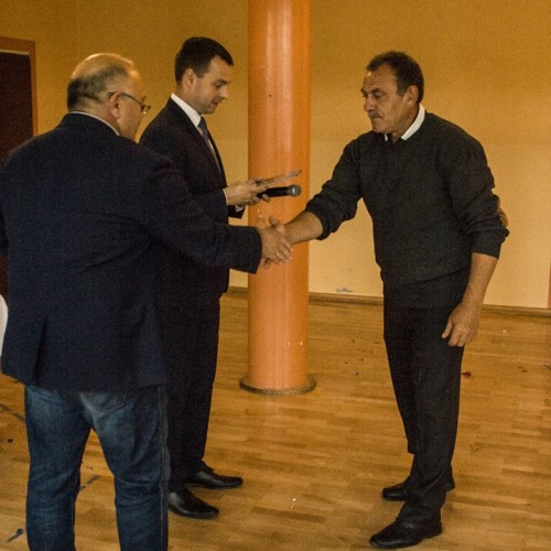 Wręczenie podziękowań dla partnerów BBL