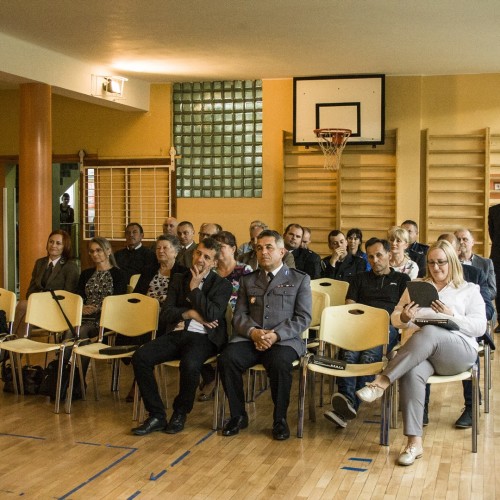 Wręczenie podziękowań dla partnerów BBL