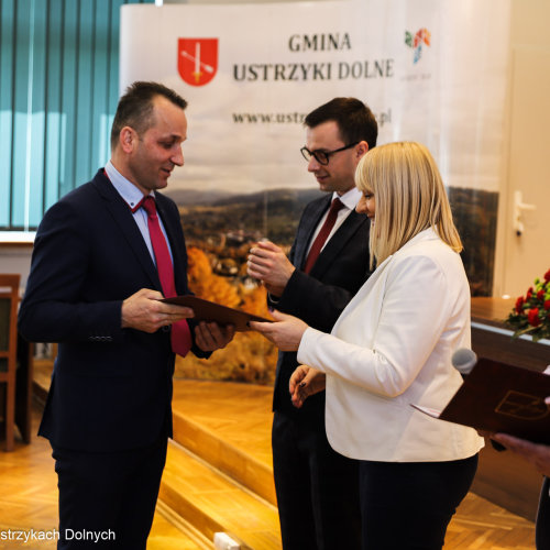 Wręczenie Sołtysom zaświadczeń o wyborze
