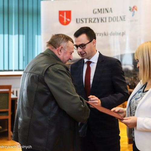 Wręczenie Sołtysom zaświadczeń o wyborze
