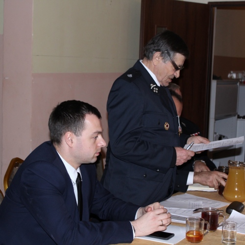 Zebranie sprawozdawcze OSP Chwaniów