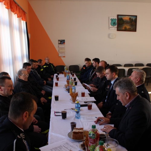 Zebranie sprawozdawcze OSP Jureczkowa