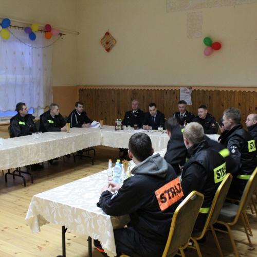 Zebranie sprawozdawcze OSP Krościenko