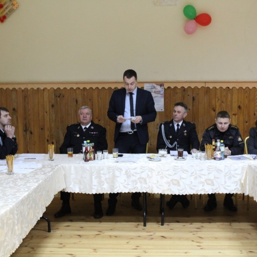 Zebranie sprawozdawcze OSP Krościenko