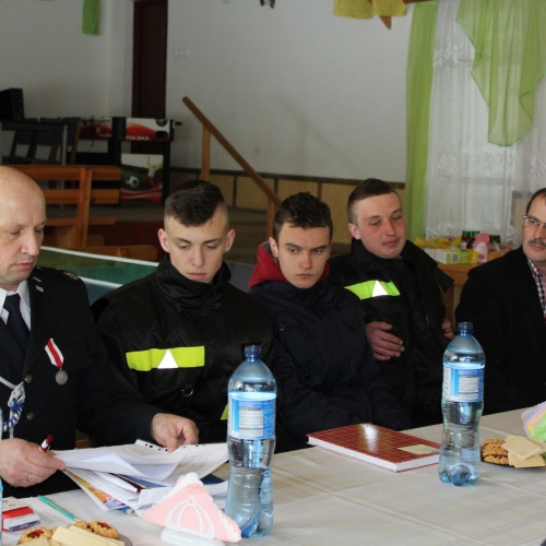 Zebranie sprawozdawcze OSP Łobozew