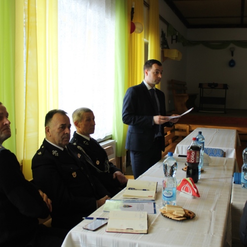 Zebranie sprawozdawcze OSP Łobozew