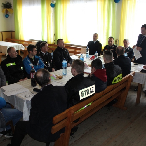 Zebranie sprawozdawcze OSP Łobozew