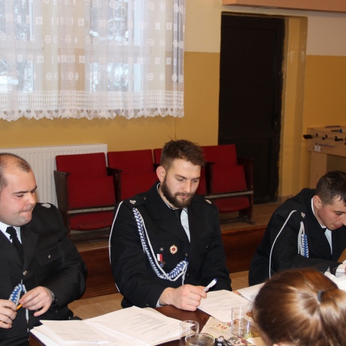 Zebranie sprawozdawcze OSP Łodyna