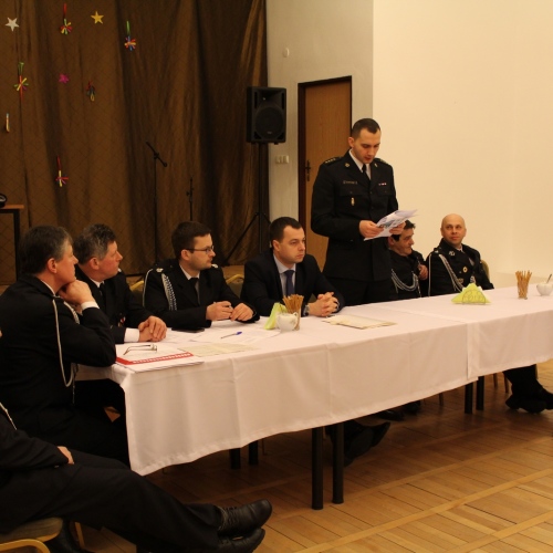Zebranie sprawozdawcze OSP Ropienka