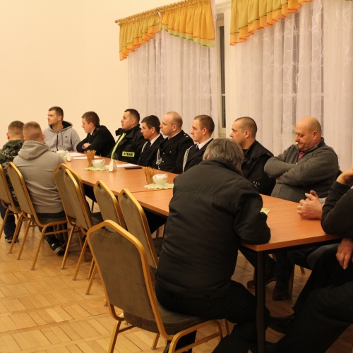 Zebranie sprawozdawcze OSP Ropienka