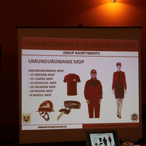 Zebranie sprawozdawcze OSP Stańkowa
