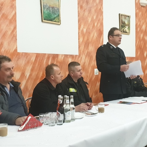 Zebranie sprawozdawcze OSP Ustjanowa