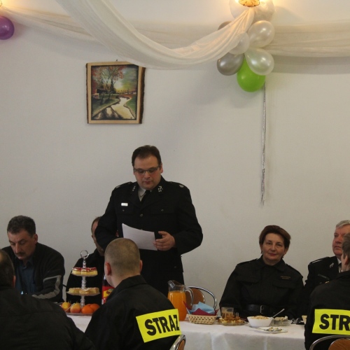 Zebranie sprawozdawcze OSP Ustjanowa