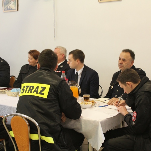 Zebranie sprawozdawcze OSP Ustjanowa