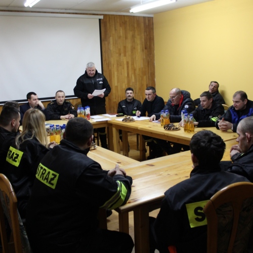 Zebranie sprawozdawcze OSP Wojtkowa