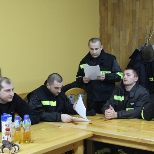 Zebranie sprawozdawcze OSP Wojtkowa