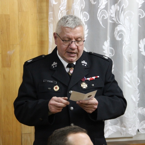 Zebranie sprawozdawcze OSP Wojtkowa
