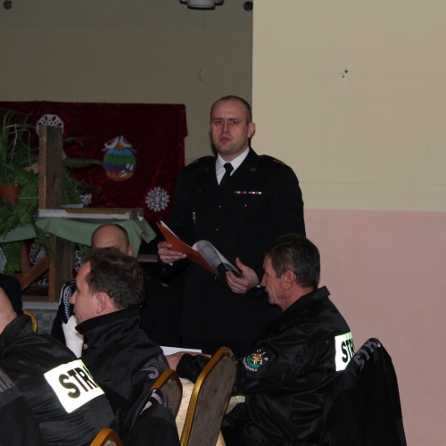 Zebranie sprawozdawcze OSP Wojtkówka