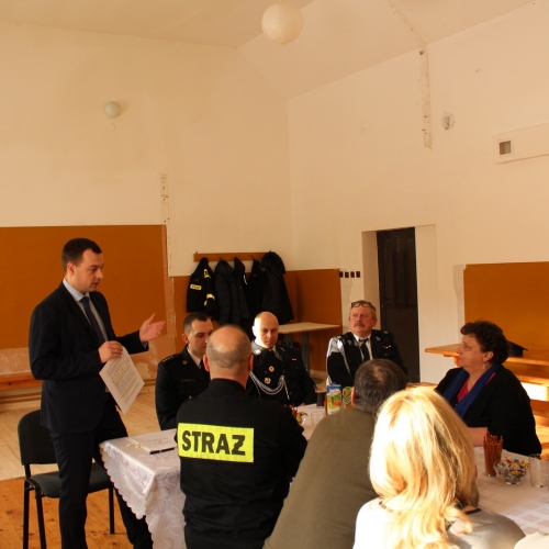 Zebranie sprawozdawcze OSP Zawadka
